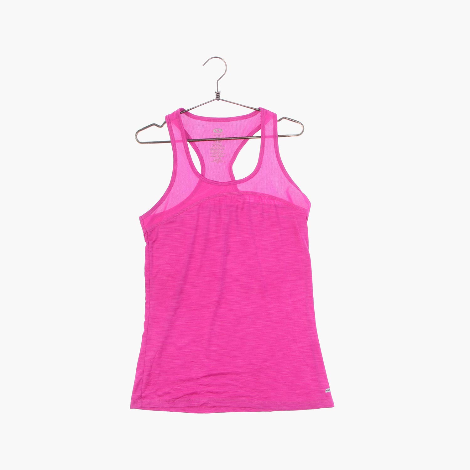 폴리 스포츠 민소매 티셔츠 여자 S 빈티지톡