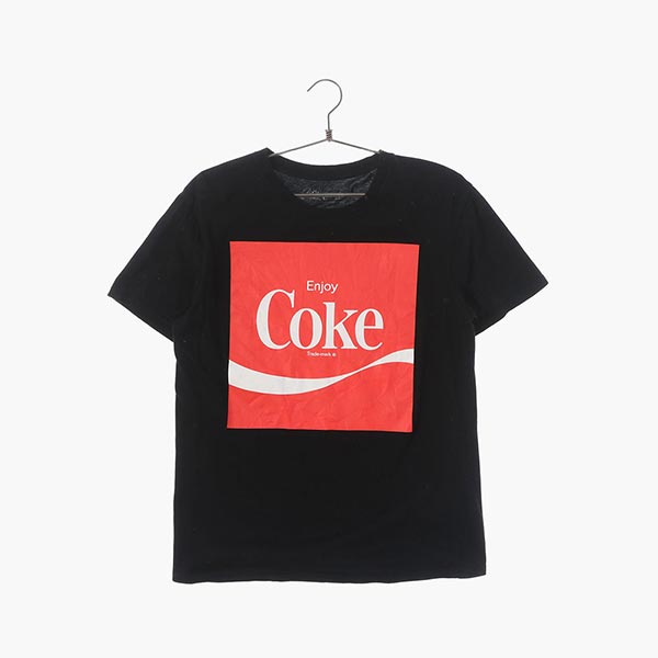 코카콜라 코튼 반팔 티셔츠 공용 S 빈티지톡