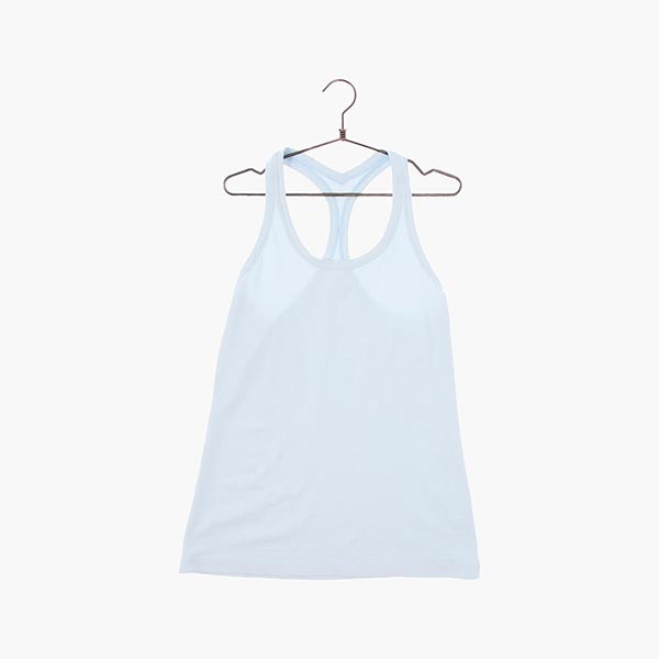 폴리 스포츠 민소매 티셔츠 여자 M 빈티지톡
