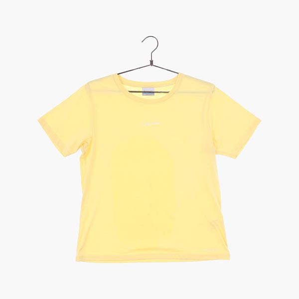 콜롬비아 폴리 반팔 티셔츠 여자 L 빈티지톡