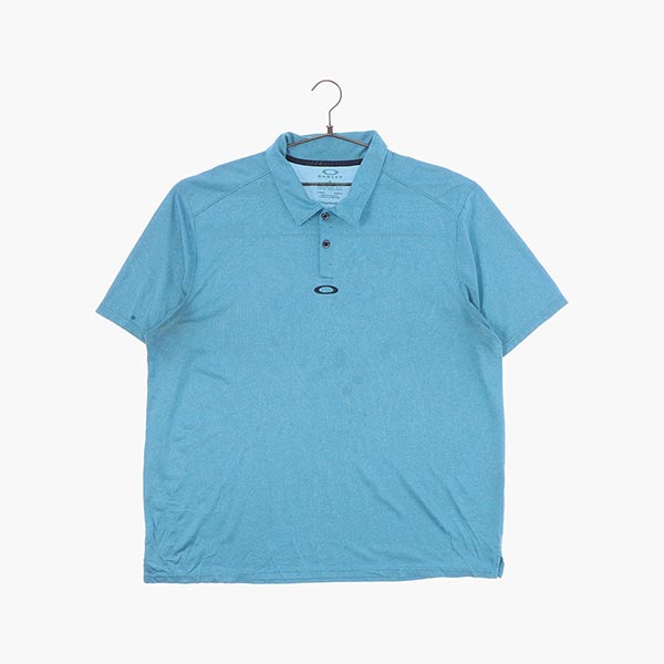 오클리 폴리 스포츠 카라 반팔 티셔츠 남자 2XL 빈티지톡