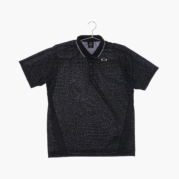 오클리 폴리 스포츠 카라 반팔 티셔츠 남자 XL 빈티지톡